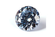 0.61 carat Round cut Fancy Blue diamond