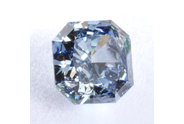 1.59 carat Radiant cut Fancy Deep Blue diamond